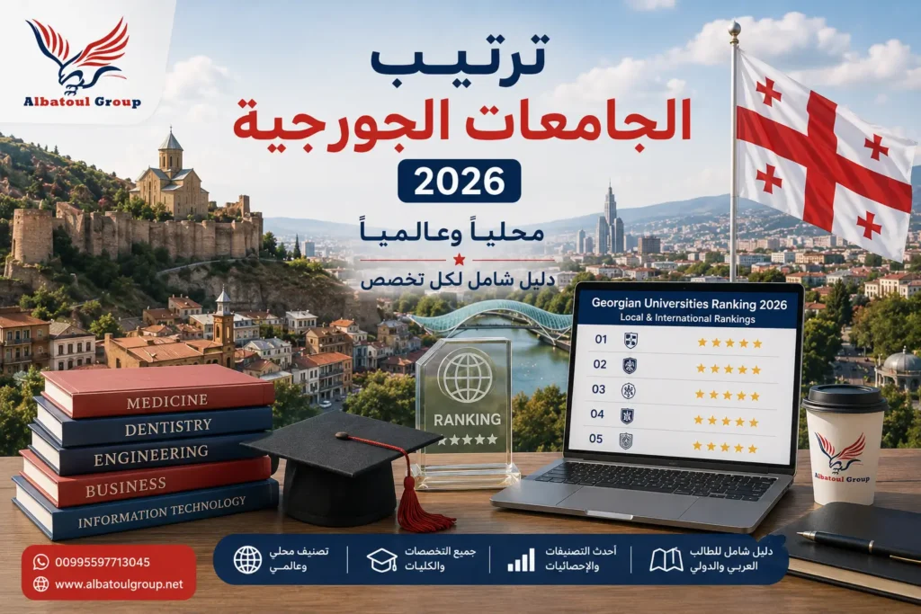 ترتيب الجامعات الجورجية 2026