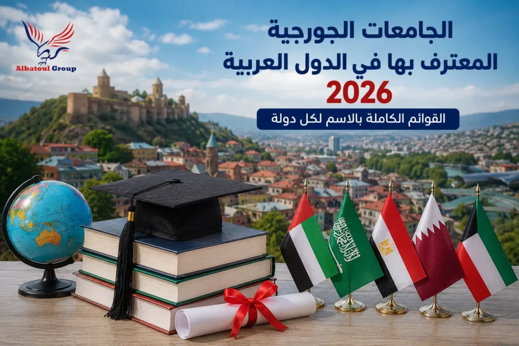 الجامعات الجورجية المعترف بها في الدول العربية