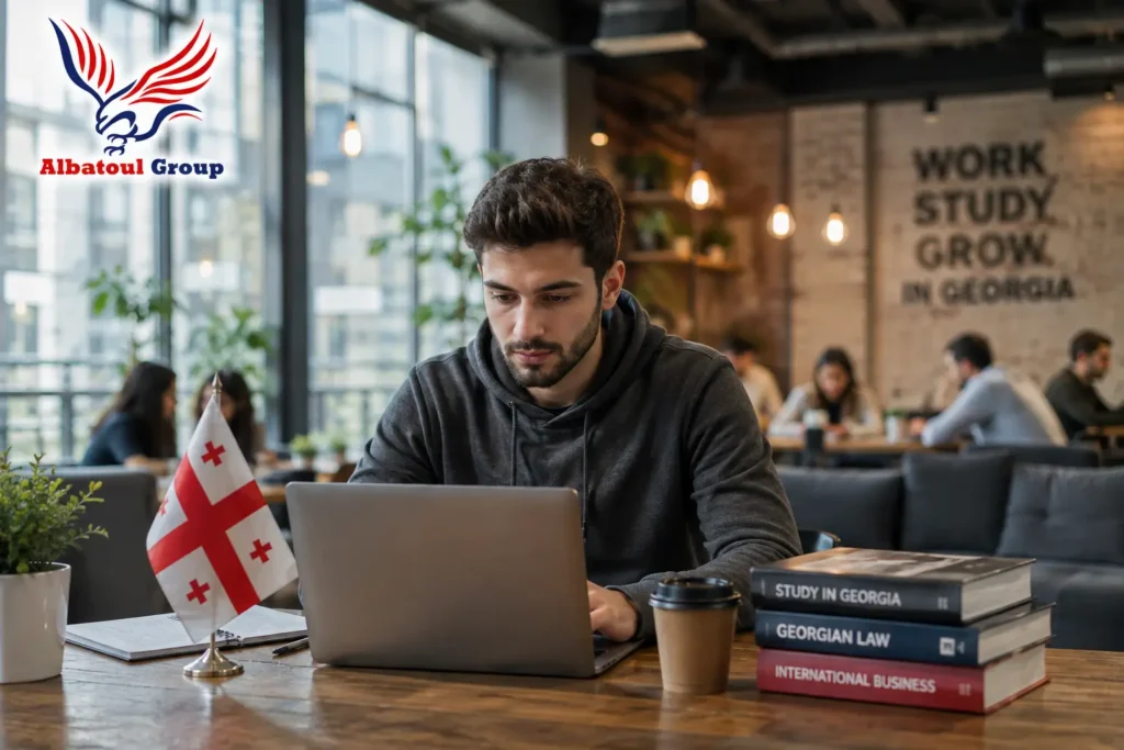 work while studying in Georgia