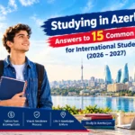 Study in Azerbaijan: 15 Frequently Asked Questions Answered for International Students (2026–2027) study in Azerbaijan FAQ